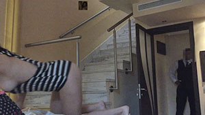 Watch video Pantiless, SideBoobs and Bending Over – Room Service (Ruby)